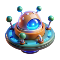 wonderful rustic Alien technology, glowing circuitry, unknown function high resolution png