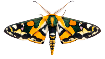 Vibrant Butterfly with Intricate Patterns and Colors on Wings Perfect for Nature and Design Pr png