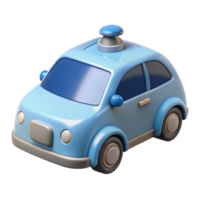 serene modern A self-driving car with autonomous navigation authentic png