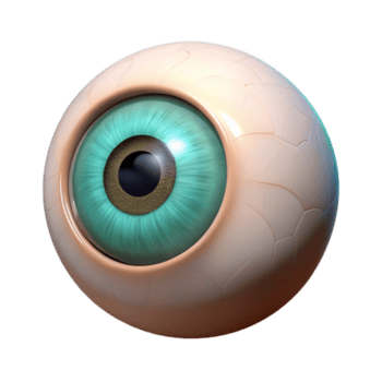 elegant vintage A single human eye, highly detailed, exclusive png