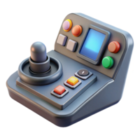 serene vintage Spaceship cockpit control panel, buttons and levers 4K png
