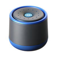 vibrant rustic Smart speaker with touch controls 4K png