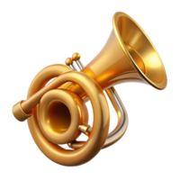 serene rustic Musical instrument with polished finish, 4K png