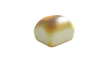Golden Bread Roll on Black Background Freshly Baked Soft Texture Culinary Delight for Food P png