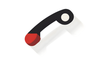A sleek modern tool with a red tip and black handle ideal for design technology and industr png
