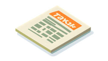 A stack of financial documents with a highlighted section ideal for business and accounting co png