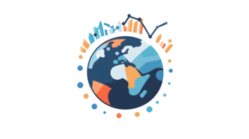 Global Data Visualization with Earth and Graphs A Modern Interpretation of Global Trends and S png