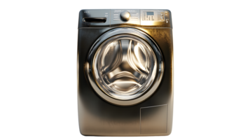 FrontLoading Washing Machine with Modern Design and Digital Controls png