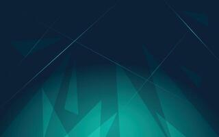 Digital Tech Background with Abstract Triangle Patterns, Abstract Futuristic Background with Green Geometric Shapes vector