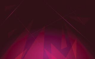 Elegant Abstract Polygonal Background in Gradient Red, Dynamic Light and Shadow Abstract Background for Digital Art vector
