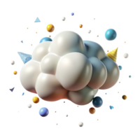 dramatic rustic Cloud Cover Moving with Whispering Winds Transparent premium png