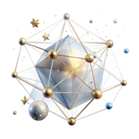 beautiful classic Constellation Transparent Background with Connecting Lines high resolution png