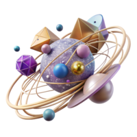 dramatic abstract Cosmic String Isolated with Linear Energy Density premium png