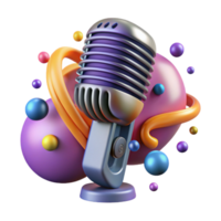 impressive vintage Old Microphone Cutout with Retro Style and Shadow professional png