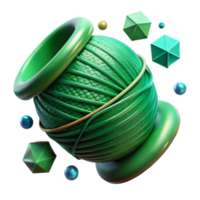 magnificent abstract Organized Thread Spools Cutout Colorful Set png