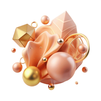 beautiful contemporary Peach Gradient Background Transparent Background professional png