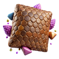 wonderful rustic Reptile Skin Scaly Texture Isolated Element high quality png