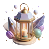 serene abstract Shadow of Lamp with Soft Glow Transparent Background high quality png