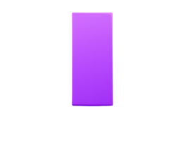 Purple Rectangle with Gradient png