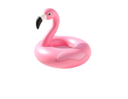 roze flamingo zwembad vlotter voor zomer pret png
