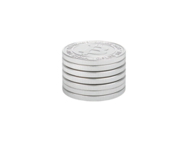 Stack of Bitcoin Coins on Transparent Background png