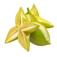 Fresh Star Fruit Isolated Transparent Background png