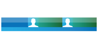 Minimal Flat Lower Third on a Transparent Background png