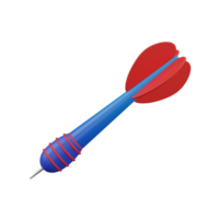 3d render Dart icon png