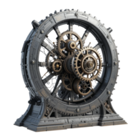 Intricate Clockwork Mechanism On Transparent Background png