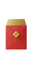 Red And Gold Envelope With Geometric Design with Keywords png