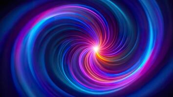 Abstract background with colorful vortex photo