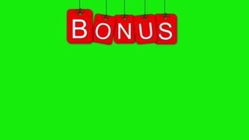 Bonus Reward Hanging Tags video