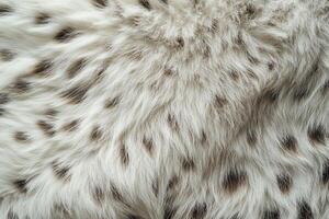 Soft and luxurious fur texture with distinct spots captures the essence of wild elegance in natural design photo