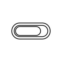 Icon a loading, isolated against a clean background. vector