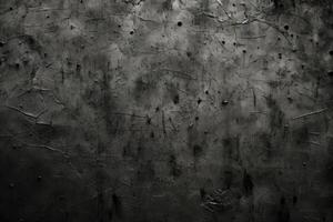 abstract black textured background with scratches and cracks. photo