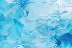 background with water texture, transparent liquid. photo
