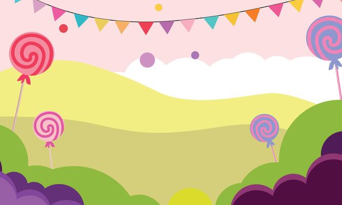 2D Background illustration