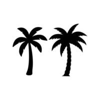 Every palm tree icon was an ordinary representation vector