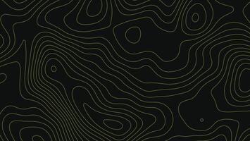 Seamless Contour Line Art for Mapping and Graphic Design vector