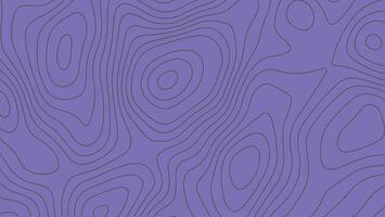 Purple Topographic Map Background with Contour Lines. Abstract Elevation Pattern for Design vector