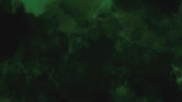 Deep Green Misty Clouds. Moody and Atmospheric Design vector