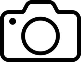 Sketch photo camera icon isolated vector