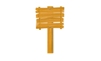 wooden signpost on transparent background Signagewood directions Wood texture. Space to write your message. Arrow pointing. Hanging chainTransparent illustration png