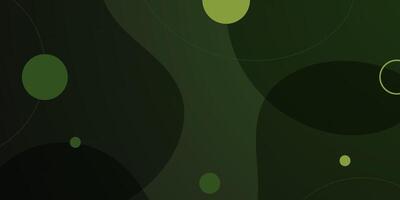 Abstract fluid green background. Simple and trendy wave pattern background. vector