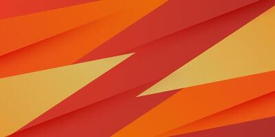 Abstract colorful triangle orange background. Colorful overlap triangle pattern background. vector