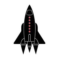 Illustration of Rocket Icon vector