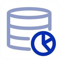 Server Statistics and data concept vector