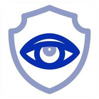 View Security icon concept vector