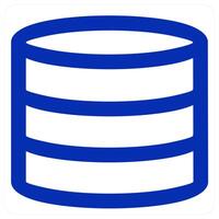 Server and data concept vector