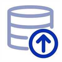 Server Upload and data concept vector